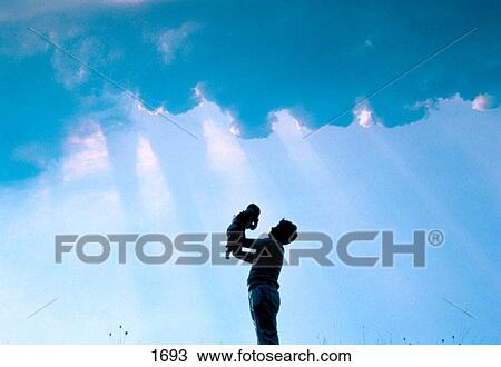 Father with child View Large Photo Image Stock Image - Father with child. Fotosearch