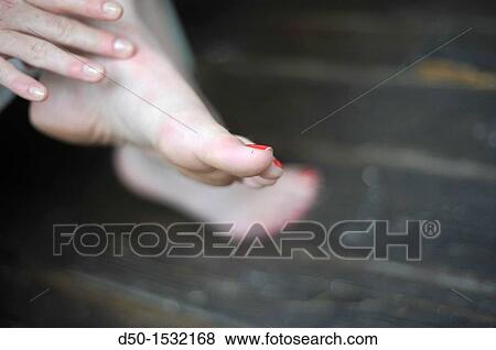 Feet and nail polish, Medevi, Sweden View Large Photo Image Stock Photo - Feet and nail polish, Medevi, Sweden. Fotosearch