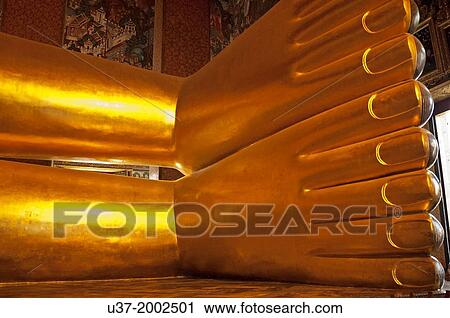 Feet of the Reclining Buddha at Wat Pho Temple, Bangkok, Thailand View Large Photo Image Stock Image - Feet of the Reclining Buddha at Wat Pho Temple, Bangkok, Thailand. Fotosearch