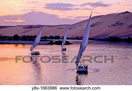 Feluccas View Large Photo Image Stock Photograph - Feluccas. Fotosearch