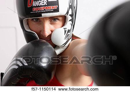 Female boxer View Large Photo Image Picture - Female boxer. Fotosearch