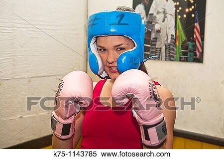female boxer View Large Photo Image Stock Photography - female boxer. Fotosearch