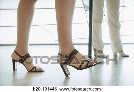 Stock Photography - Female feet. Fotosearch