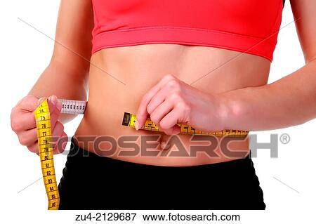 Female fitness model measuring volumes. View Large Photo Image Stock Photo - Female fitness model measuring volumes.. Fotosearch