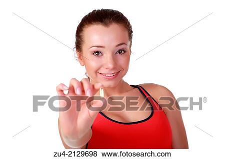 Female fitness model with Omega-3 acid pills. View Large Photo Image Stock Photo - Female fitness model with Omega-3 acid pills.. Fotosearch