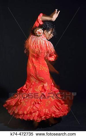 Female Flamenco Dancer View Large Photo Image Stock Photography - Female Flamenco Dancer. Fotosearch