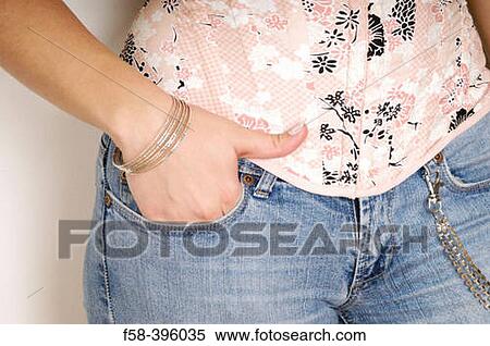 Female hands in jeans. View Large Photo Image Stock Photography - Female hands in jeans.. Fotosearch