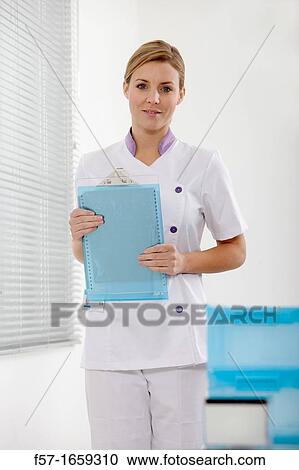Stock Image - Female Nurse. Fotosearch