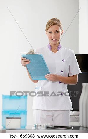 Stock Photo - Female Nurse. Fotosearch