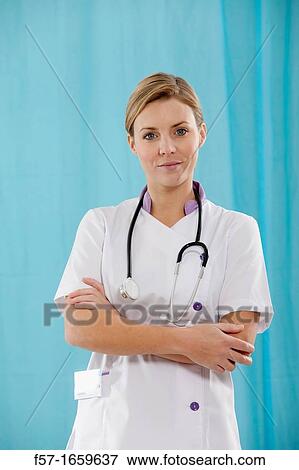 Stock Photo - Female Nurse. Fotosearch
