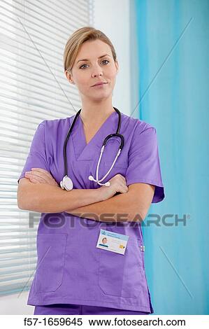 Stock Photography - Female Nurse. Fotosearch
