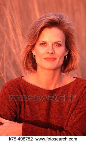 Stock Image - Female portrait. Fotosearch
