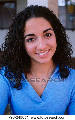 Stock Image - Female Portrait. Fotosearch