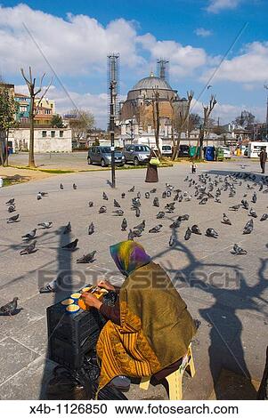 Female street trader Sultanahmet district Istanbul Turkey Europe View Large Photo Image Stock Image - Female street trader Sultanahmet district Istanbul Turkey Europe. Fotosearch