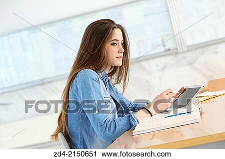 Female student View Large Photo Image Stock Image - Female student. Fotosearch