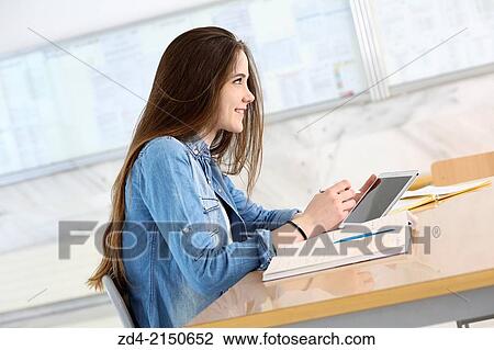 Female student View Large Photo Image Stock Image - Female student. Fotosearch