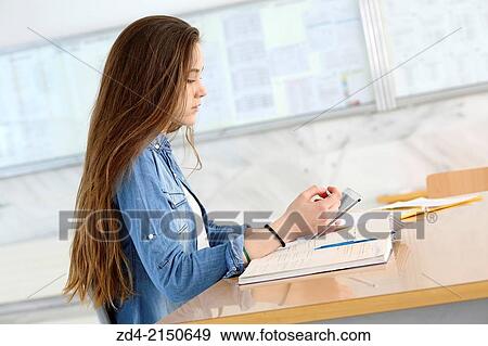 Female student View Large Photo Image Stock Photo - Female student. Fotosearch