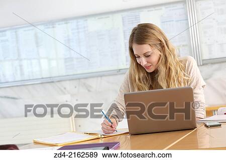 Female student View Large Photo Image Stock Photo - Female student. Fotosearch