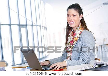 Female student View Large Photo Image Stock Photograph - Female student. Fotosearch
