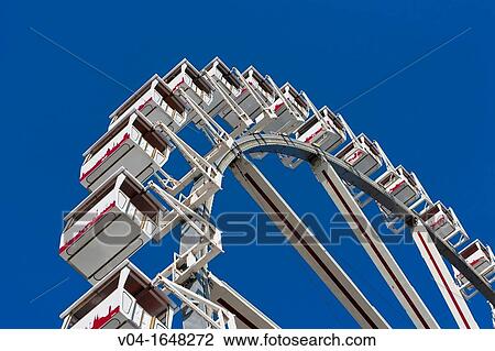 Stock Image - Ferris wheel at the annual fair in Bremen, Germany, Europe. Fotosearch
