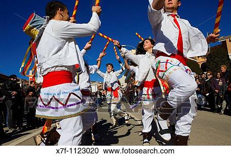 `Festa dels Traginers?, Feast of the muleteer in Balsareny `Ball de Bastons?, Dance of sticks Balsareny Comarca del Bages Eix del Llobregat, Catalonia, Spain View Large Photo Image Stock Image - `Festa dels Traginers?, Feast of the muleteer in Balsareny `Ball de Bastons?, Dance of sticks Balsareny Comarca del Bages Eix del Llobregat, Catalonia, Spain. Fotosearch