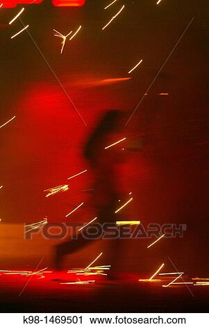 Stock Image - Festes de Sant Antoni. Sa Pobla, Mallorca, Balearic Islands, Spain. Fotosearch