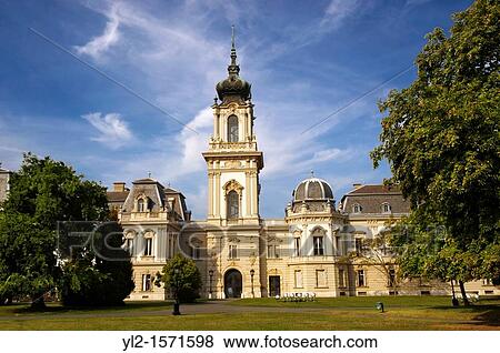 Festetics Baroque Palace 1745-1887 - Keszthely, Lake Balaton, Hungary View Large Photo Image Stock Photo - Festetics Baroque Palace 1745-1887 - Keszthely, Lake Balaton, Hungary. Fotosearch
