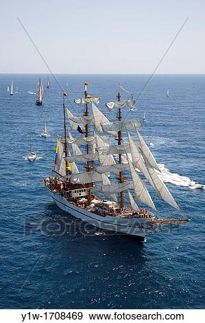 Stock Photo - Festival del Mar, Barcelona, Catalonia, Spain. Fotosearch