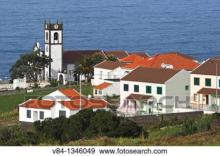 Feteira Pequena / Sao Miguel Island / Azores / Portugal View Large Photo Image Stock Photo - Feteira Pequena / Sao Miguel Island / Azores / Portugal. Fotosearch