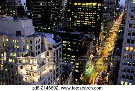 Fifth Avenue NY. View Large Photo Image Stock Image - Fifth Avenue NY.. Fotosearch