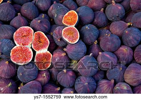 Figs sold at a street market in Paris, France, Europe View Large Photo Image Stock Photo - Figs sold at a street market in Paris, France, Europe. Fotosearch