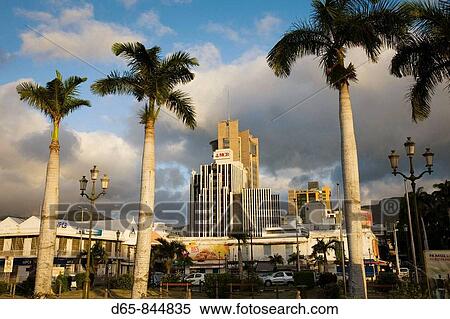 Financial District at sunset, Port Louis, Mauritius View Large Photo Image Stock Photography - Financial District at sunset, Port Louis, Mauritius. Fotosearch