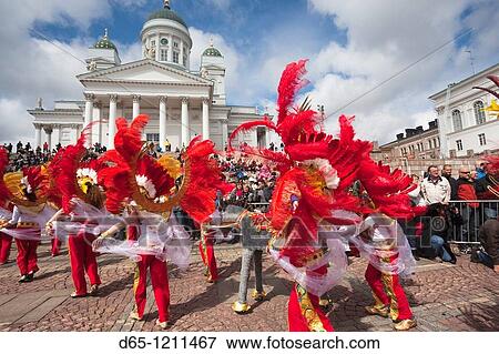 Finland, Helsinki, Helsinki Day Samba Carnaval in Senate Square, Senaatintori, NR View Large Photo Image Stock Photo - Finland, Helsinki, Helsinki Day Samba Carnaval in Senate Square, Senaatintori, NR. Fotosearch