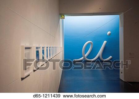 Stock Photo - Finland, Helsinki, Museum of Contemporary Art Kiasma, Ei No by Pekka Syrjala. Fotosearch