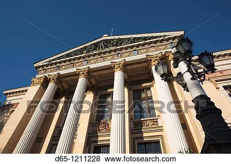 Stock Photo - Finland, Helsinki, Senate Square, House of the Estates building. Fotosearch