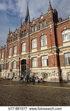 Stock Photo - Finland, Helsinki, the Design Museum. Fotosearch