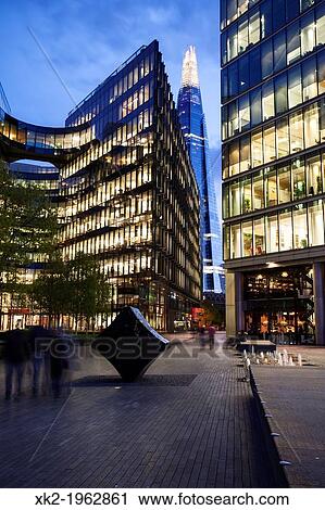 Fiona Banner sculpture, 7 More offices and Shard, London, UK View Large Photo Image Stock Image - Fiona Banner sculpture, 7 More offices and Shard, London, UK. Fotosearch