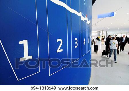 Fira de Barcelona trade fair ground, Gran Via venue designed by architect Toyo Ito, L? Hospitalet de Llobregat, Barcelona, Catalonia, Spain View Large Photo Image Stock Photo - Fira de Barcelona trade fair ground, Gran Via venue designed by architect Toyo Ito, L? Hospitalet de Llobregat, Barcelona, Catalonia, Spain. Fotosearch
