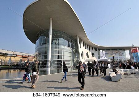Fira de Barcelona trade fair ground, Gran Via venue designed by architect Toyo Ito, L? Hospitalet de Llobregat, Barcelona, Catalonia, Spain View Large Photo Image Stock Photo - Fira de Barcelona trade fair ground, Gran Via venue designed by architect Toyo Ito, L? Hospitalet de Llobregat, Barcelona, Catalonia, Spain. Fotosearch