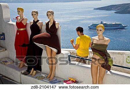 fira. santorini. View Large Photo Image Stock Photo - fira. santorini.. Fotosearch