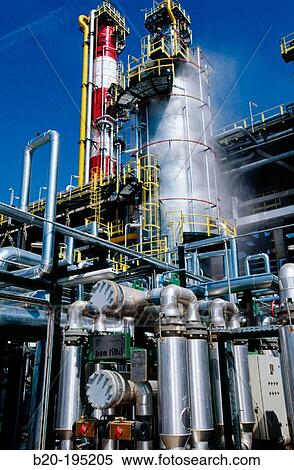 Fire drill at the hydrocracker. Repsol-YPF oil refinery. Tarragona province. Spain View Large Photo Image Stock Photography - Fire drill at the hydrocracker. Repsol-YPF oil refinery. Tarragona province. Spain. Fotosearch
