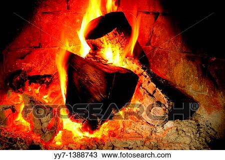 Fire place View Large Photo Image Stock Image - Fire place. Fotosearch