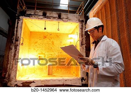 Picture - Fire resistance test, Technology Research Center, Tecnalia Construction, CIDEMCO-Tecnalia Research & Innovation, development of new products and innovative solutions through research and innovation in different fields of activity. Fotosearch
