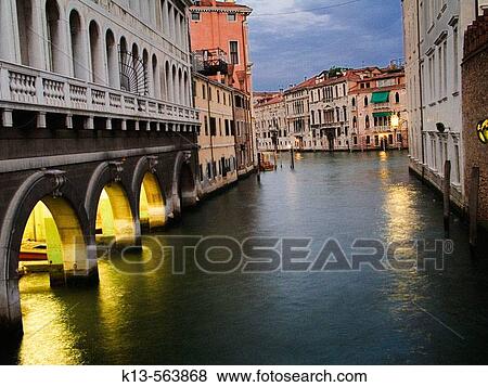 Stock Photo - Fire station. Venice. Italy. Fotosearch