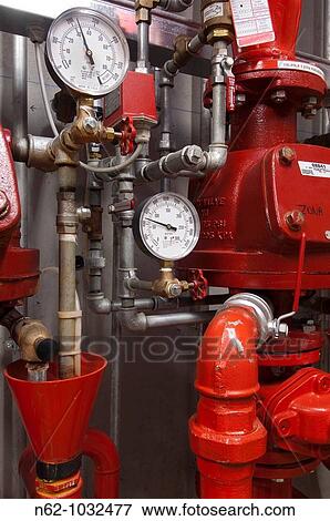 Fire system plant View Large Photo Image Stock Photo - Fire system plant. Fotosearch