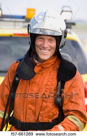 Firefighter View Large Photo Image Stock Photo - Firefighter. Fotosearch