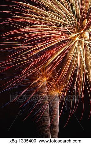 Fireworks light the night sky, Annapolis, Maryland, USA View Large Photo Image Stock Image - Fireworks light the night sky, Annapolis, Maryland, USA. Fotosearch