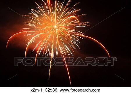 Fireworks over Lincoln, New Hampshire USA View Large Photo Image Stock Photograph - Fireworks over Lincoln, New Hampshire USA. Fotosearch
