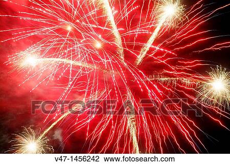 Fireworks View Large Photo Image Stock Image - Fireworks. Fotosearch
