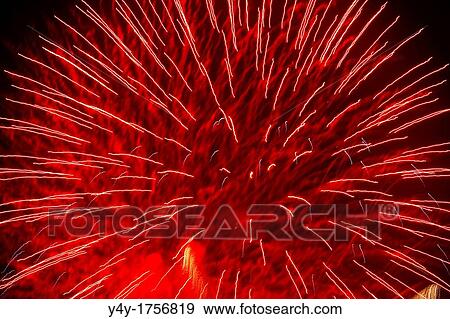 Stock Photo - Fireworks. Fotosearch